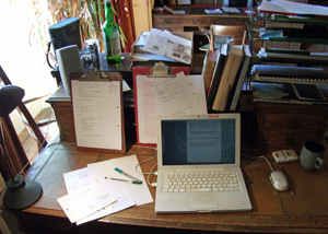 My desk, by A. C. H. Smith